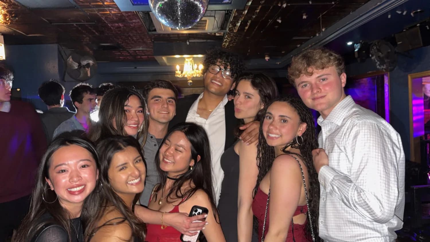 Brothers out together on a night out