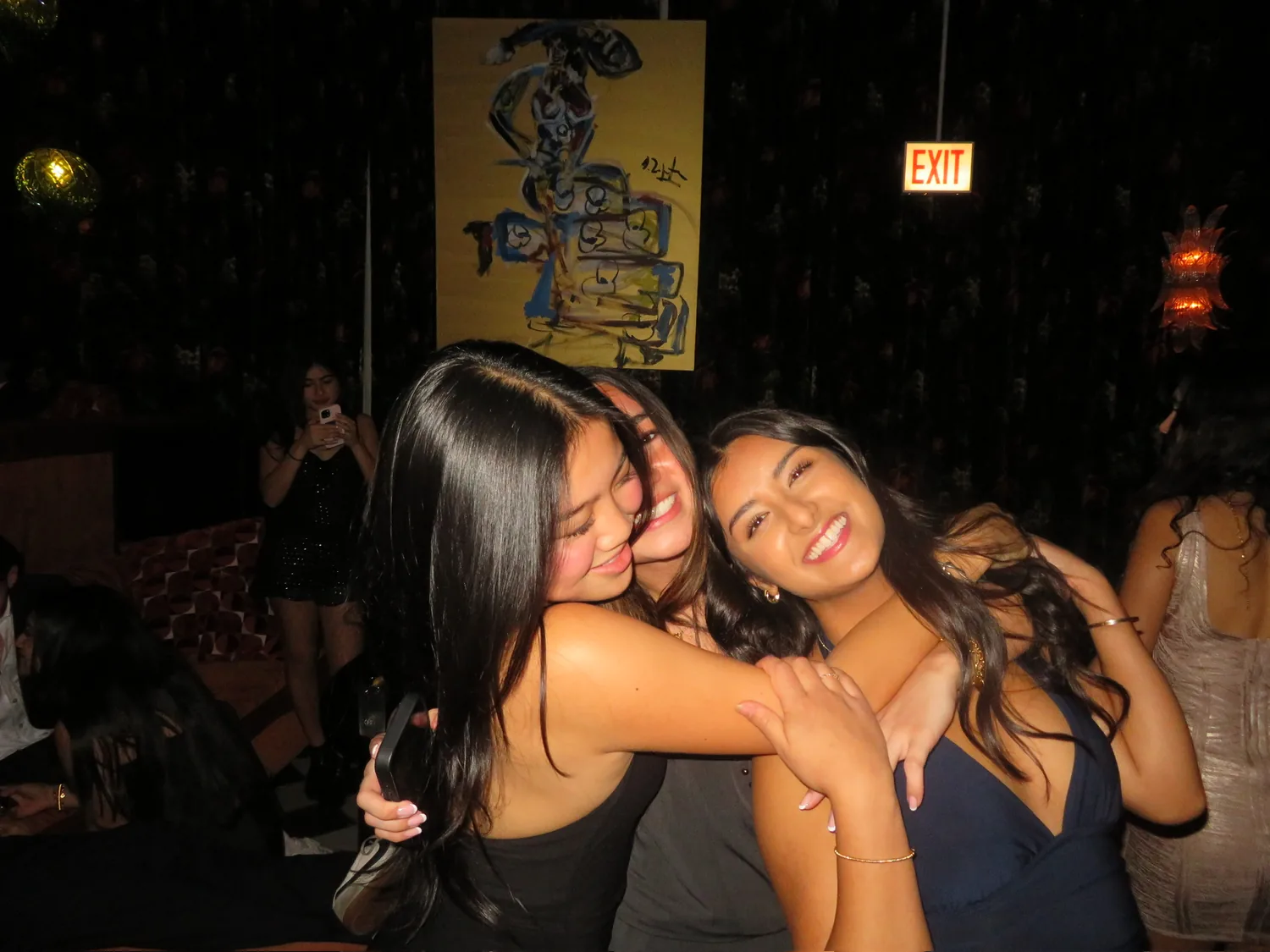 Two brothers hugging at formal